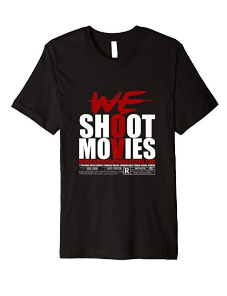 amazon-we-shoot-movies-t-shirt